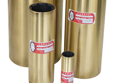 Water lubricated metal and rubber bearings