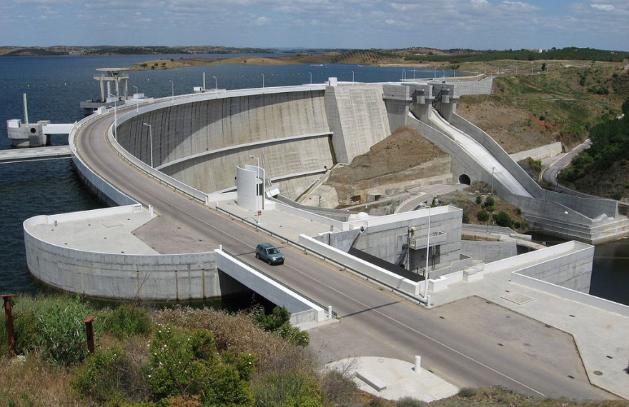 The dam of Alqueva